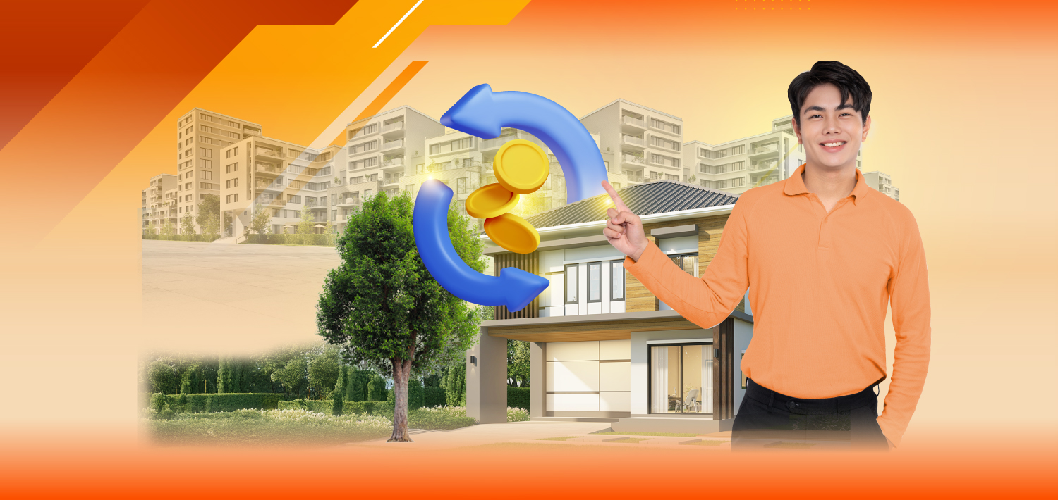สินเชื่อประเภทแฟลตให้เช่า/บ้านเช่า เพื่อไถ่ถอนจำนอง (Refinance In) (วงเงินกู้เกิน 5 ล้านบาท) ปี 2568